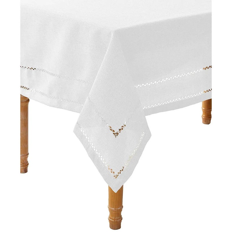 Bluejw Rectangle Cotton Tablecloth  Vintage Tablecloth Decorative Tablecloths  Tablecloth for Events Dinner - Image 4